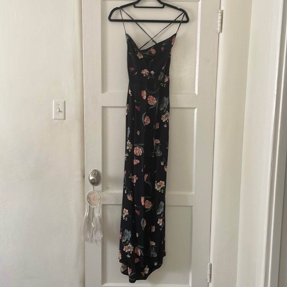 Reformation maxi floral dress